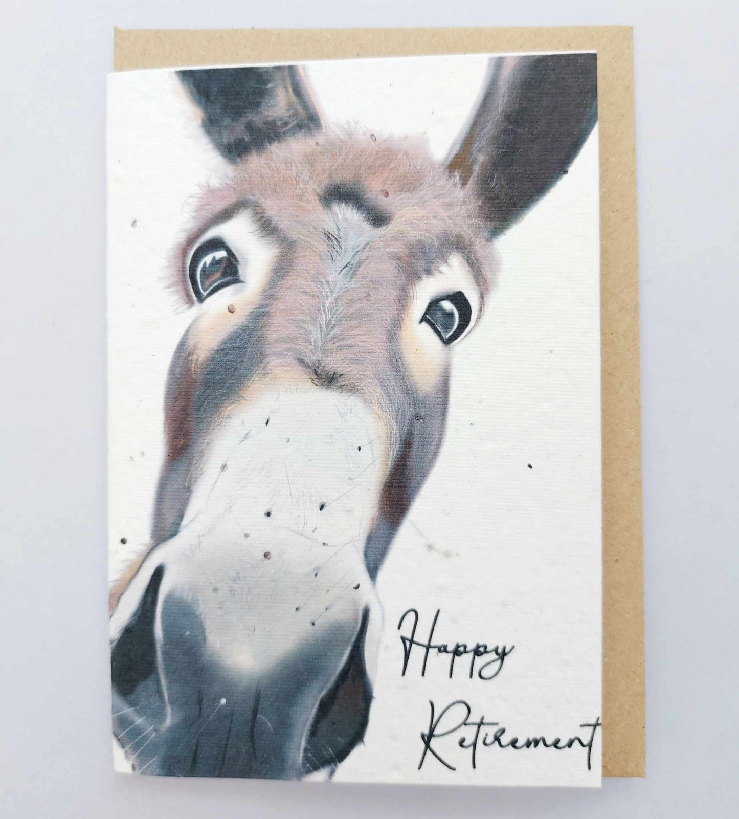 PLANTABLE Happy Retirement Seed Cards - Eco and VEGAN friendly Wildflower cards - Seed paper cards - Plantable retirement cards
