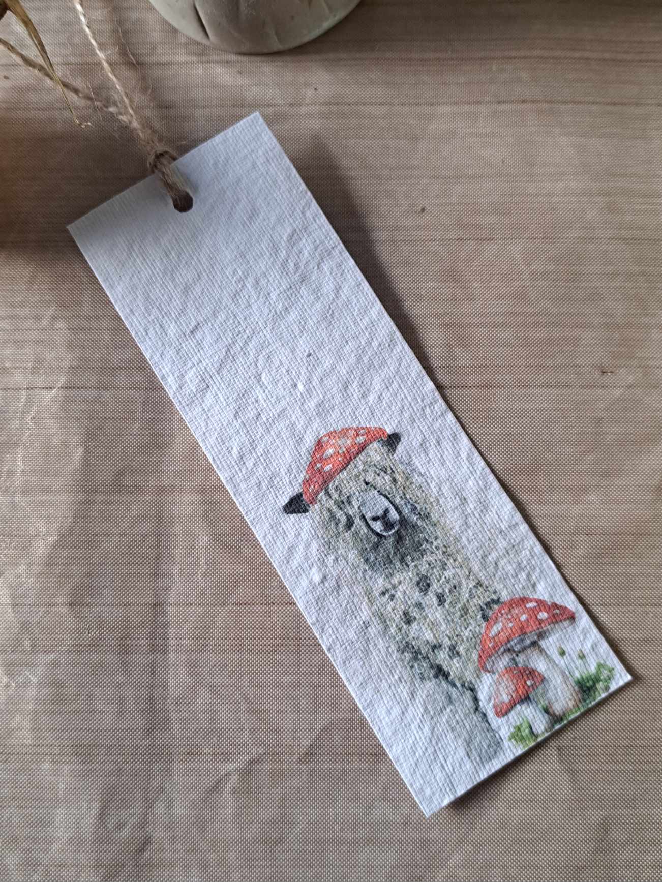Pack of 2 Plantable Wildflower Bookmarks | Eco-Friendly Gift | Corporate gifts | Emma Metcalf Designs | Sustainable Seed Paper Bookmark