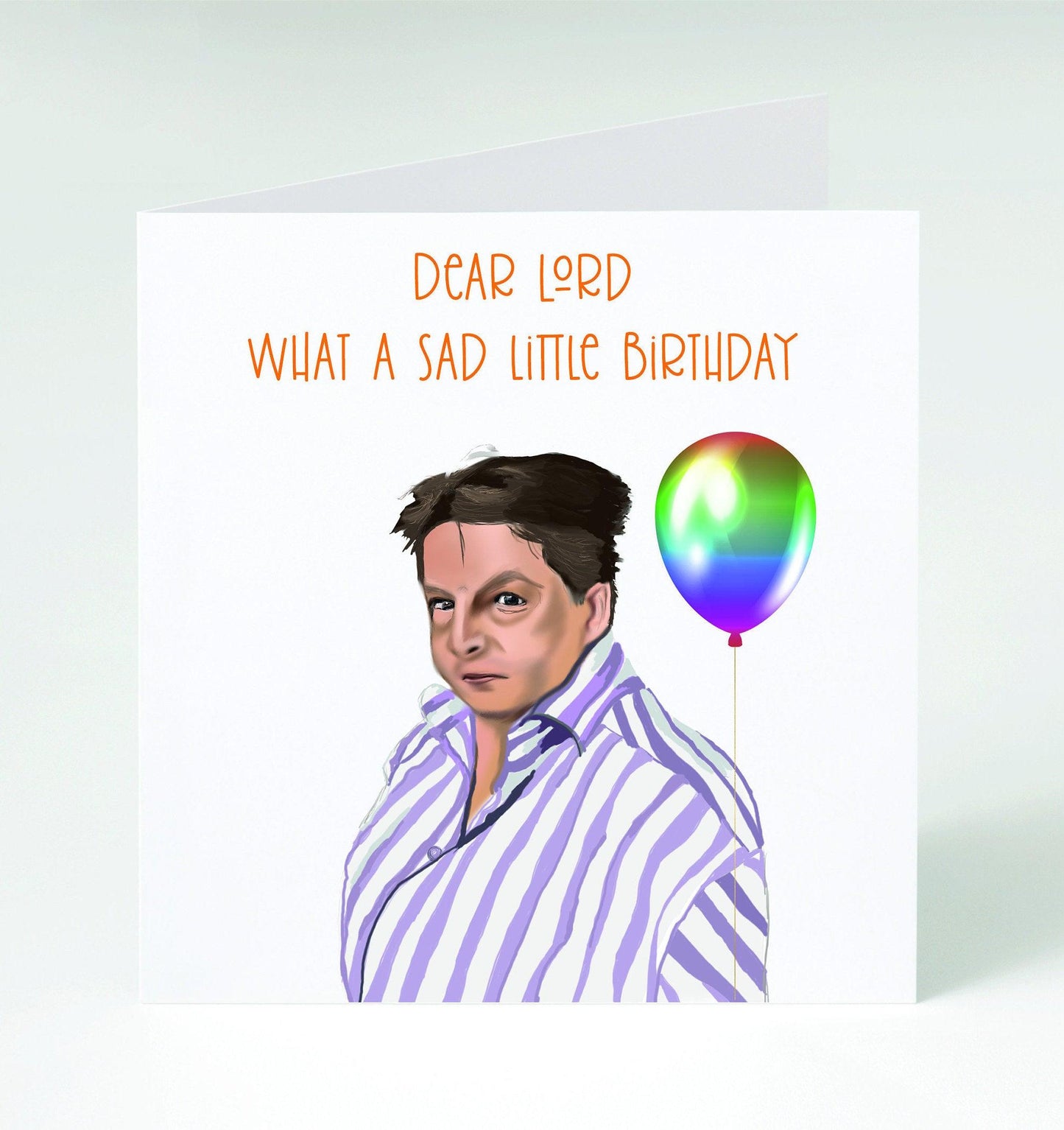 Sad Little Life Jane - Come Dine With Me - Funny Greetings Card UK - Meme Birthday Cards - British Tv Show Cards