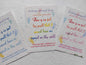 30 Plantable Seed Floral Tribute cards for Funerals * Funeral Favours*  Eco friendly Cards* Order of service cards