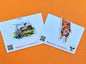 Clarkson's Farm "Diddly Squat" quirky Magnetic Bookmark – Original Art, Double-Sided, Matte or Gloss Finish-Richard Ham-Jeremy Clarkson