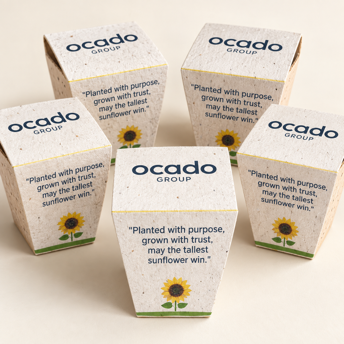 Custom Printed seed Growing Kits