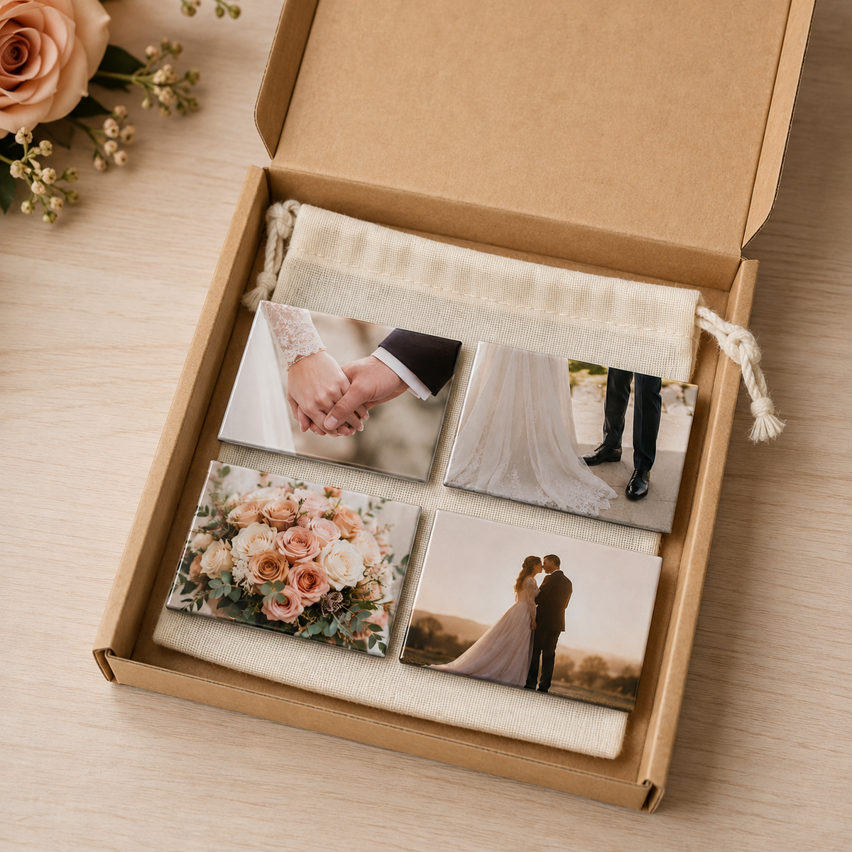 Personalised Photo Fridge Magnets