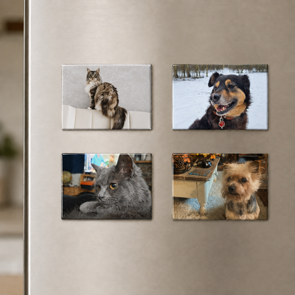 Personalised Photo Fridge Magnets