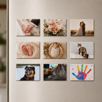 Personalised Photo Fridge Magnets