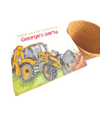 Grow your own Sunflowers kit- personalised party favours -Plastic Free Party Bag Fillers. Eco- Friendly Party Favours- End of term gifts.